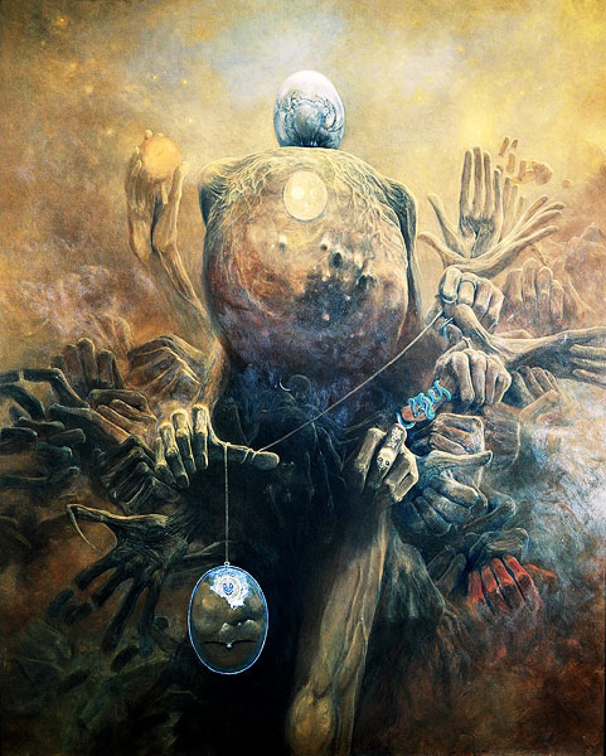 Zdzisław Beksiński Dystopian Dark Surrealism – Dark Art and Craft