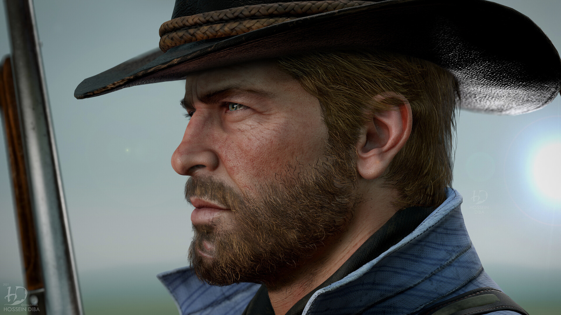 Next-Gen Arthur Morgan From Red Dead Redemption 2 By Hossein Diba