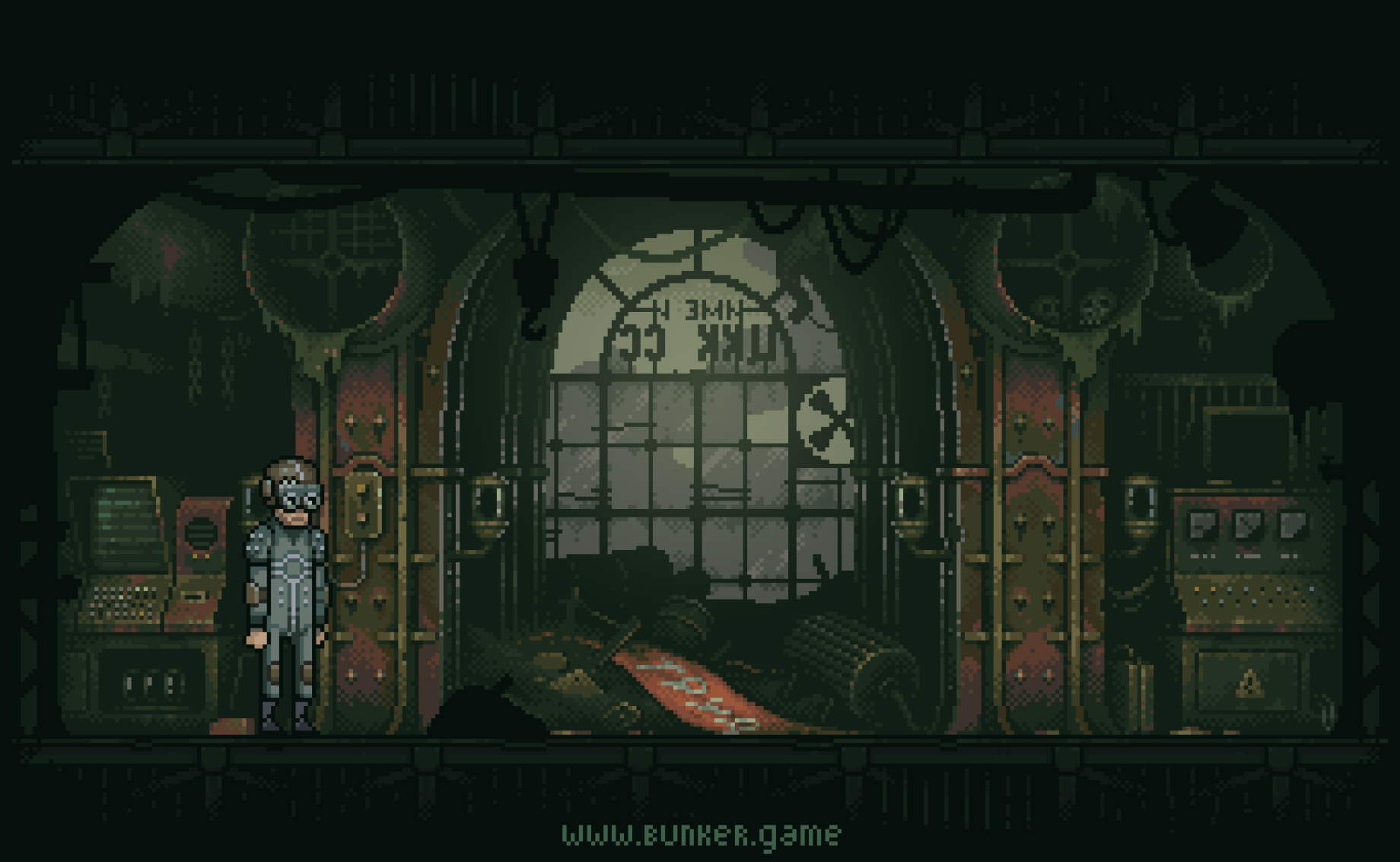 Pixel Art Online Game 'Bunker' From Eastern Europe