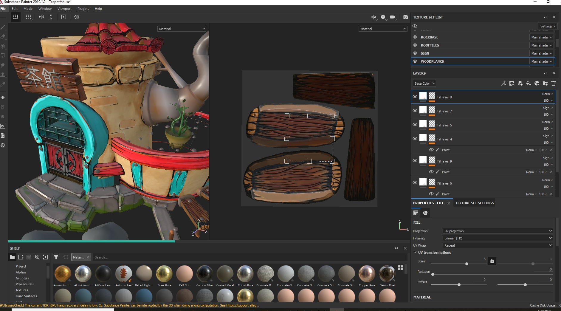 substance painter toon