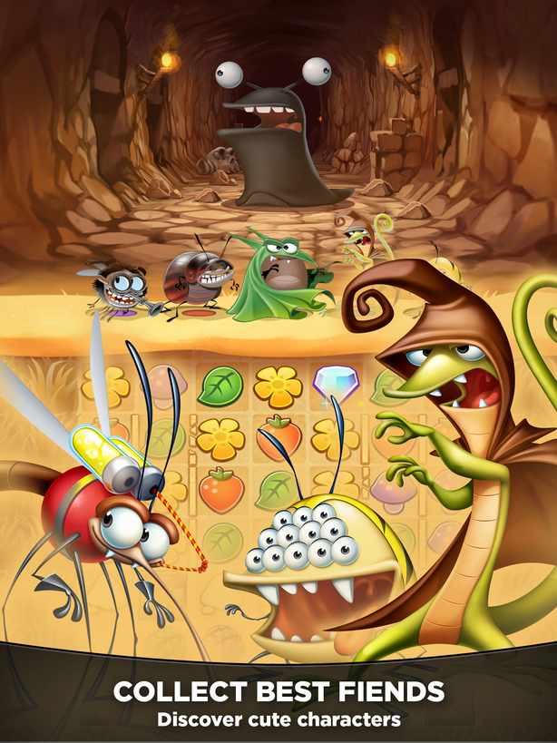 best fiends forever gameplay