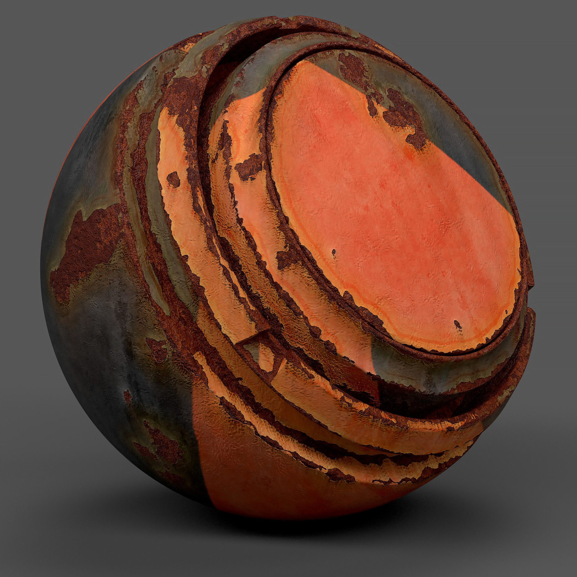 substance painter rusty metal