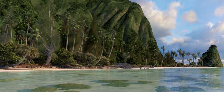 Disney Has Released a USD Version of Moana s Motunui Island