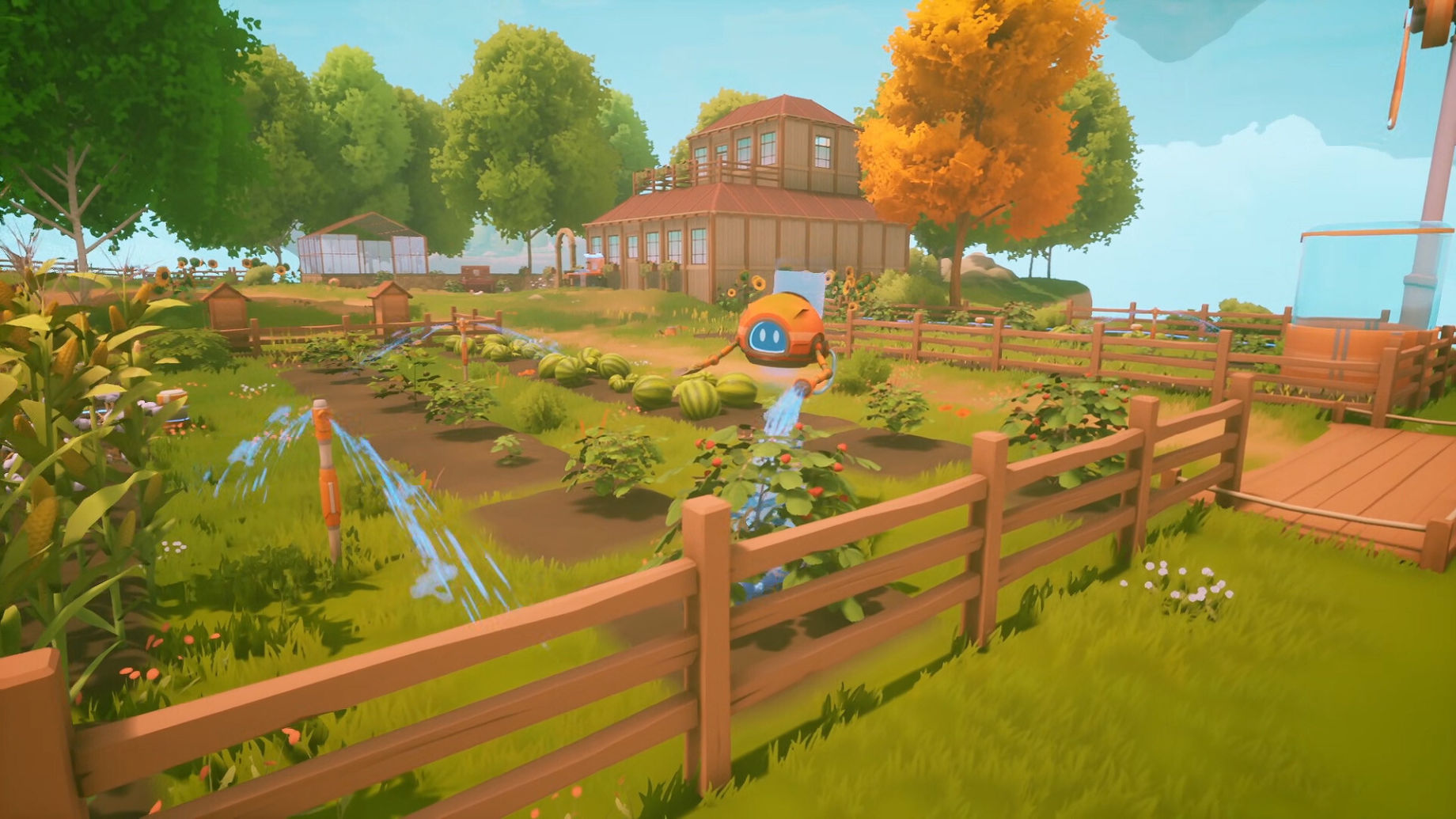 Loftia is a new solarpunk game with farming, crafting, exploring