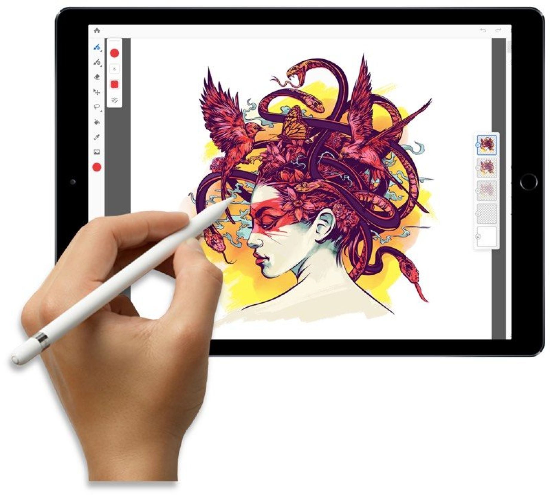 Рисование на графическом планшете в иллюстраторе