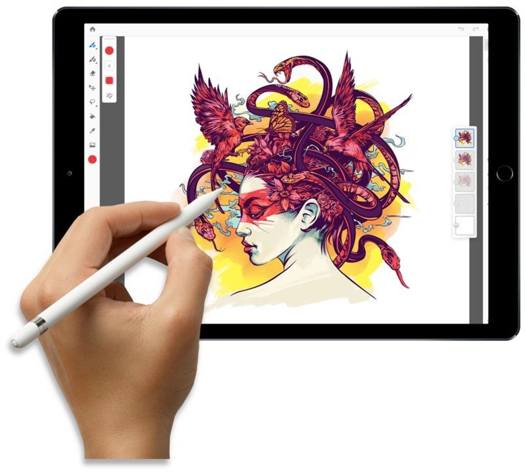 Адоб на планшетах. Adobe Photoshop рисование. Цифровой рисунок. Adobe Illustrator IPAD. Фотошоп рисунки на планшете.