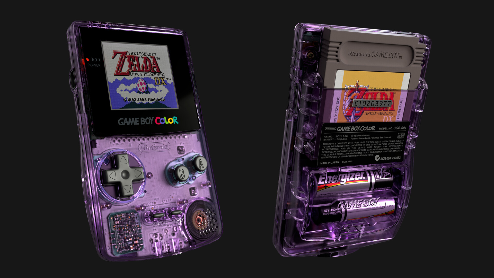 Creating a Game Boy Color in Blender & Substance