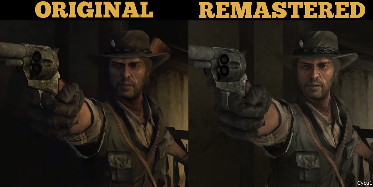 Red Dead Redemption Remastered vs Original Xbox One Enhanced Early  Graphics Comparison 