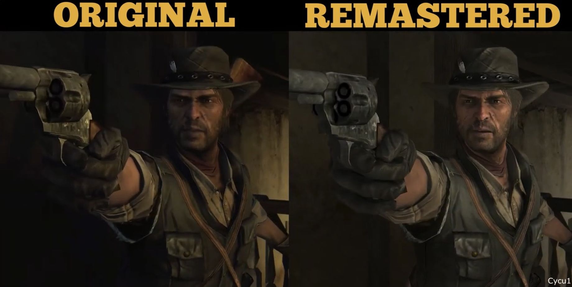 Red Dead Redemption PS4 Port VS Original Game Graphics Comparison