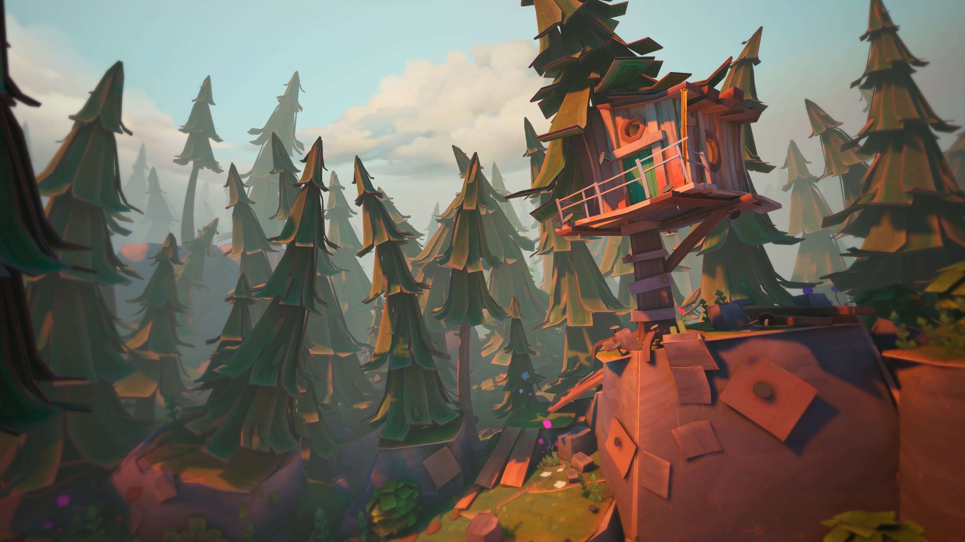 Building a Stylized Game World for VR