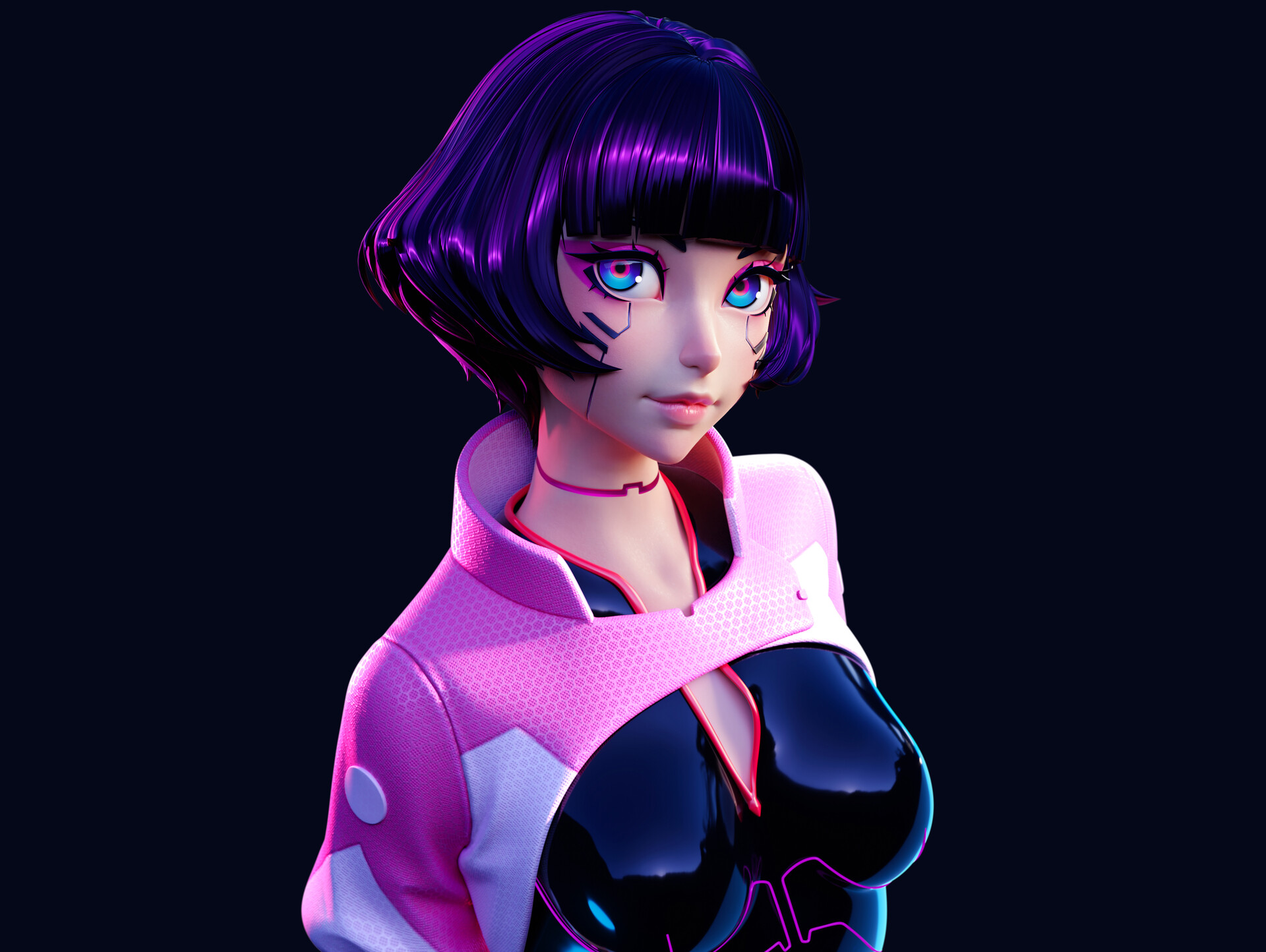 Sasha Yakovleva Cyberpunk: Edgerunners Live Wallpaper - WallpaperWaifu