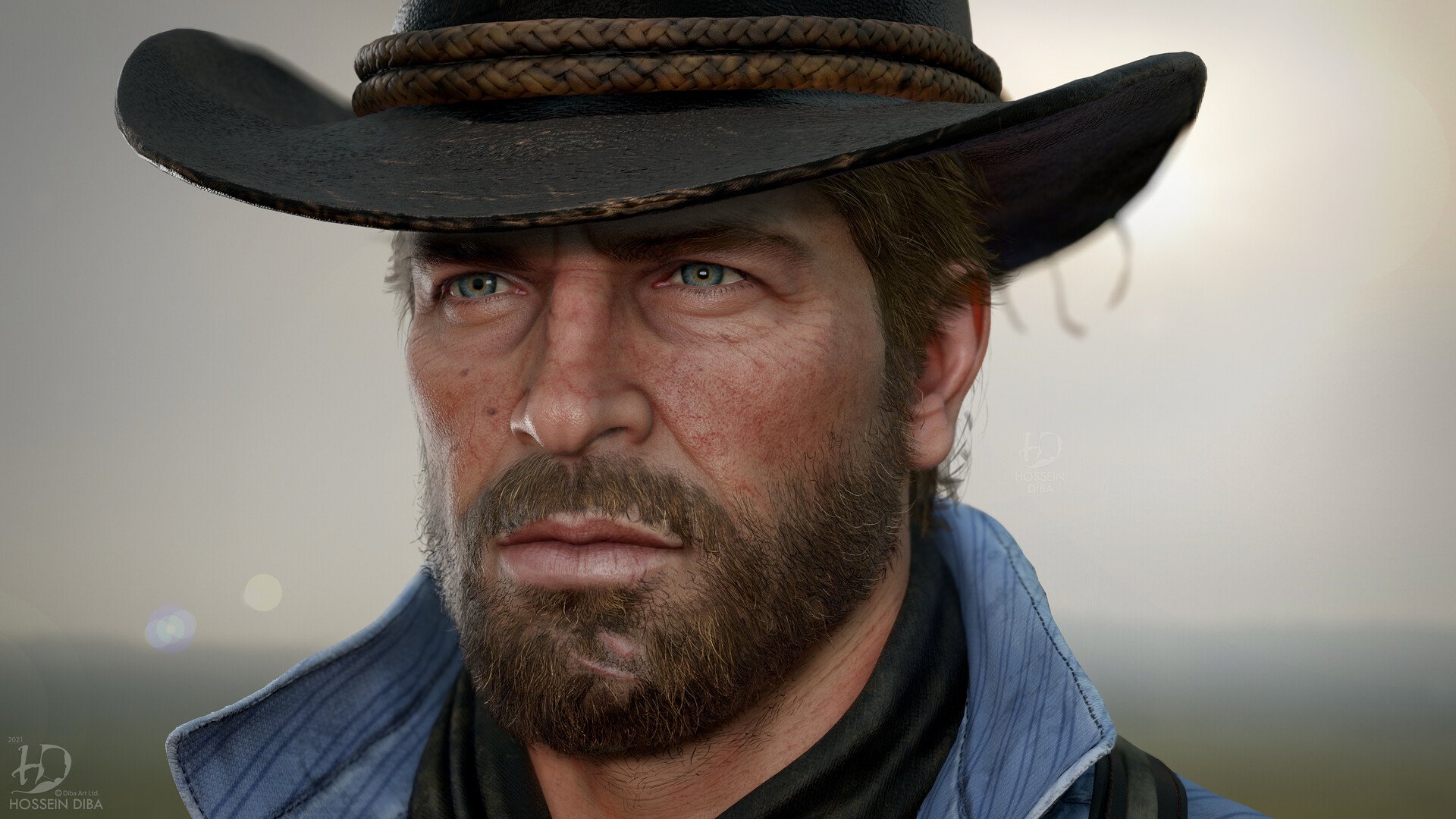 Next-Gen Arthur Morgan From Red Dead Redemption 2 By Hossein Diba