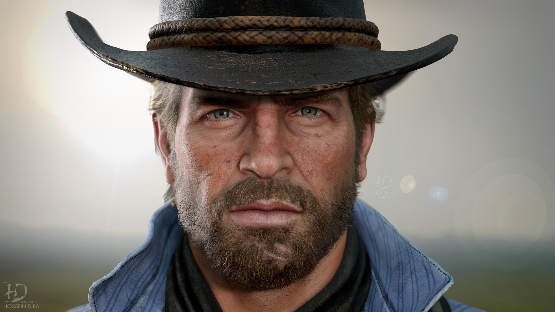 Red Dead Redemption 2 Arthur Morgan Hyper Detailed Focused · Creative  Fabrica