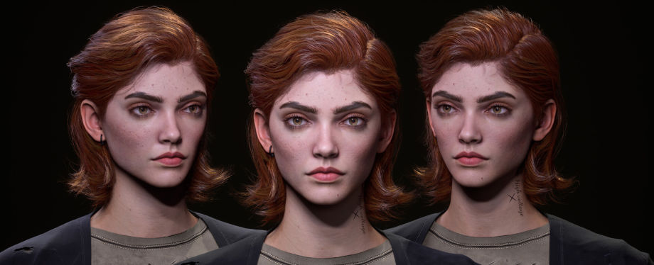 ArtStation - The Last of Us 2 - Ellie Hair - Unreal engine 5 with  Breakdowns - Fan Art