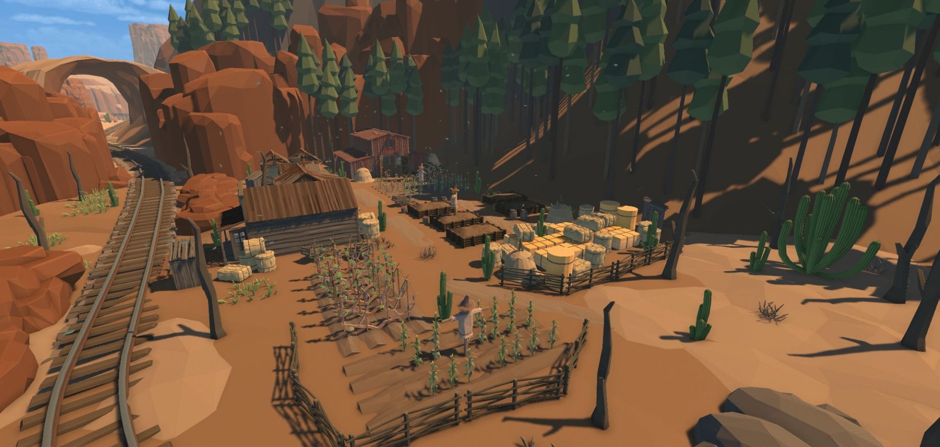 Workflow For Creating a Low Poly Western World Game in Unity