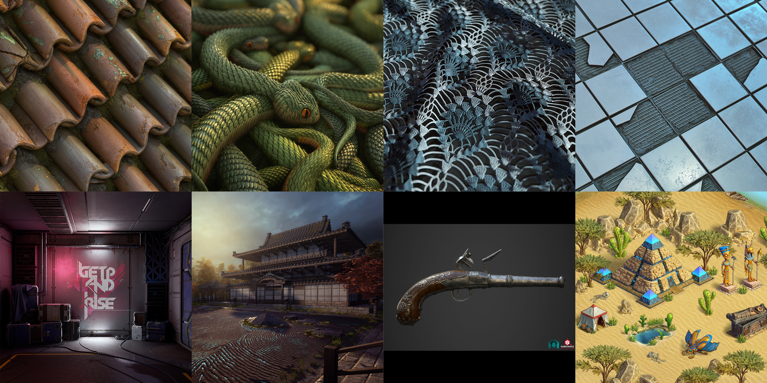 Creating Procedural Snakes in Substance Designer