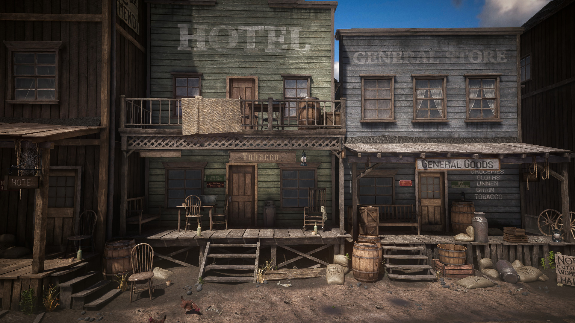 Wild West Environment Production in Unity