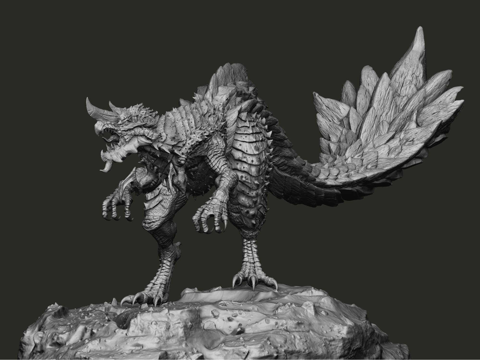 Sculpting a Kaiju Themed Creature in ZBrush