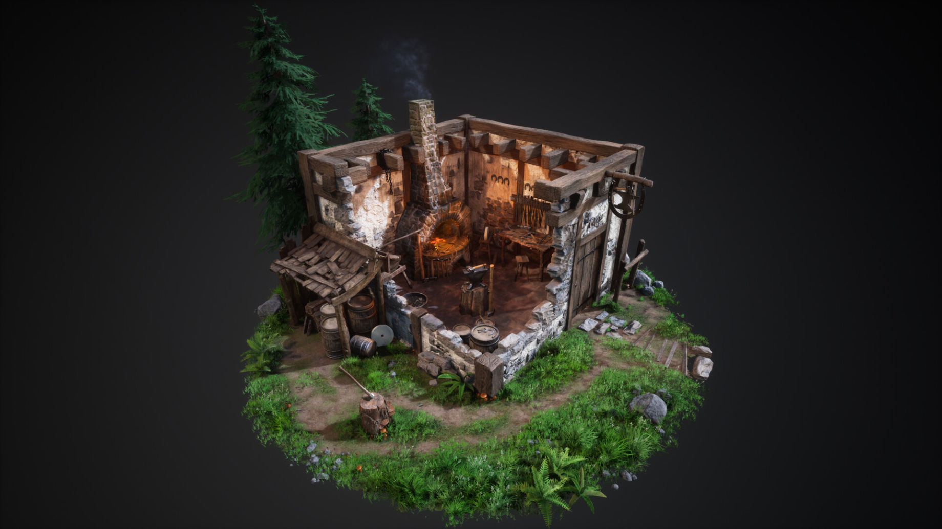 Creating a Stylised 3D Diorama Using Unreal Engine