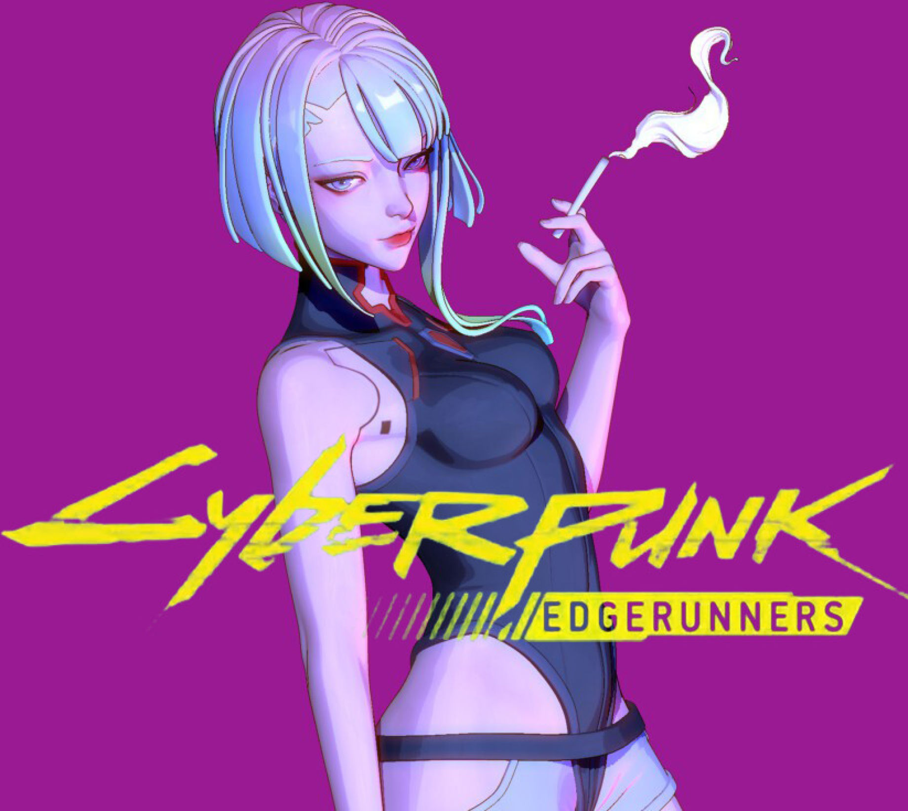 Cyberpunk Edgerunners - Lucy shocked | Art Board Print