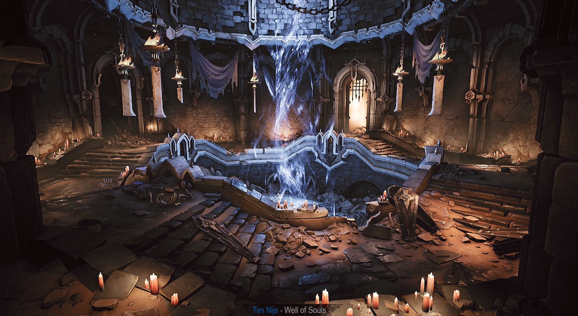 Recreating The Well of Souls from Darksiders in UE4