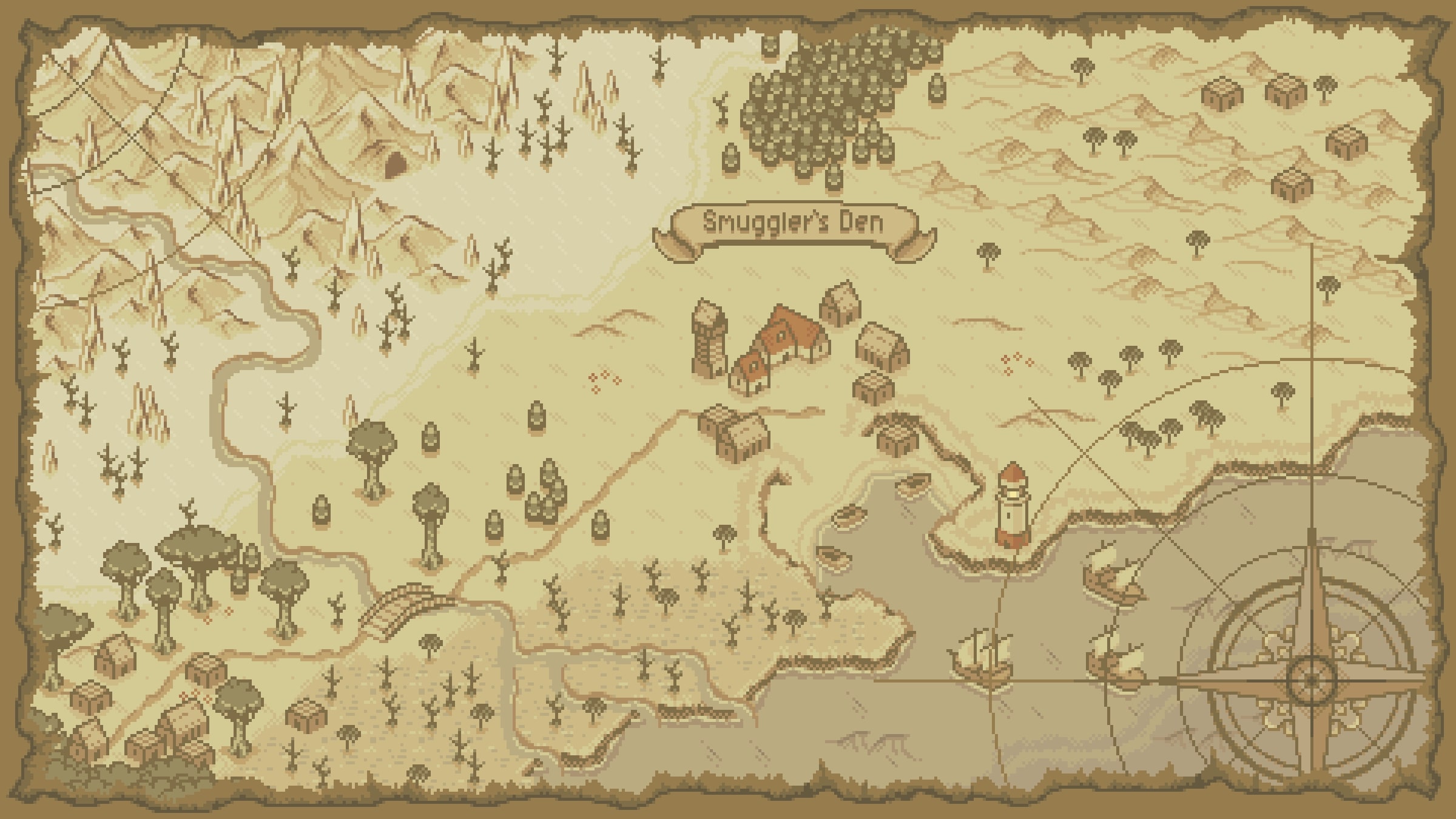 Free Level Map Pixel Art Assets Pack 