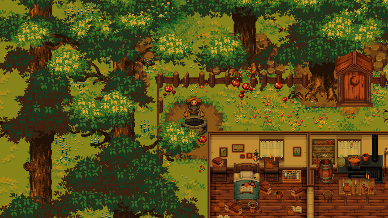 Kynseed: Pixel Art Sandbox RPG from Fable Developers