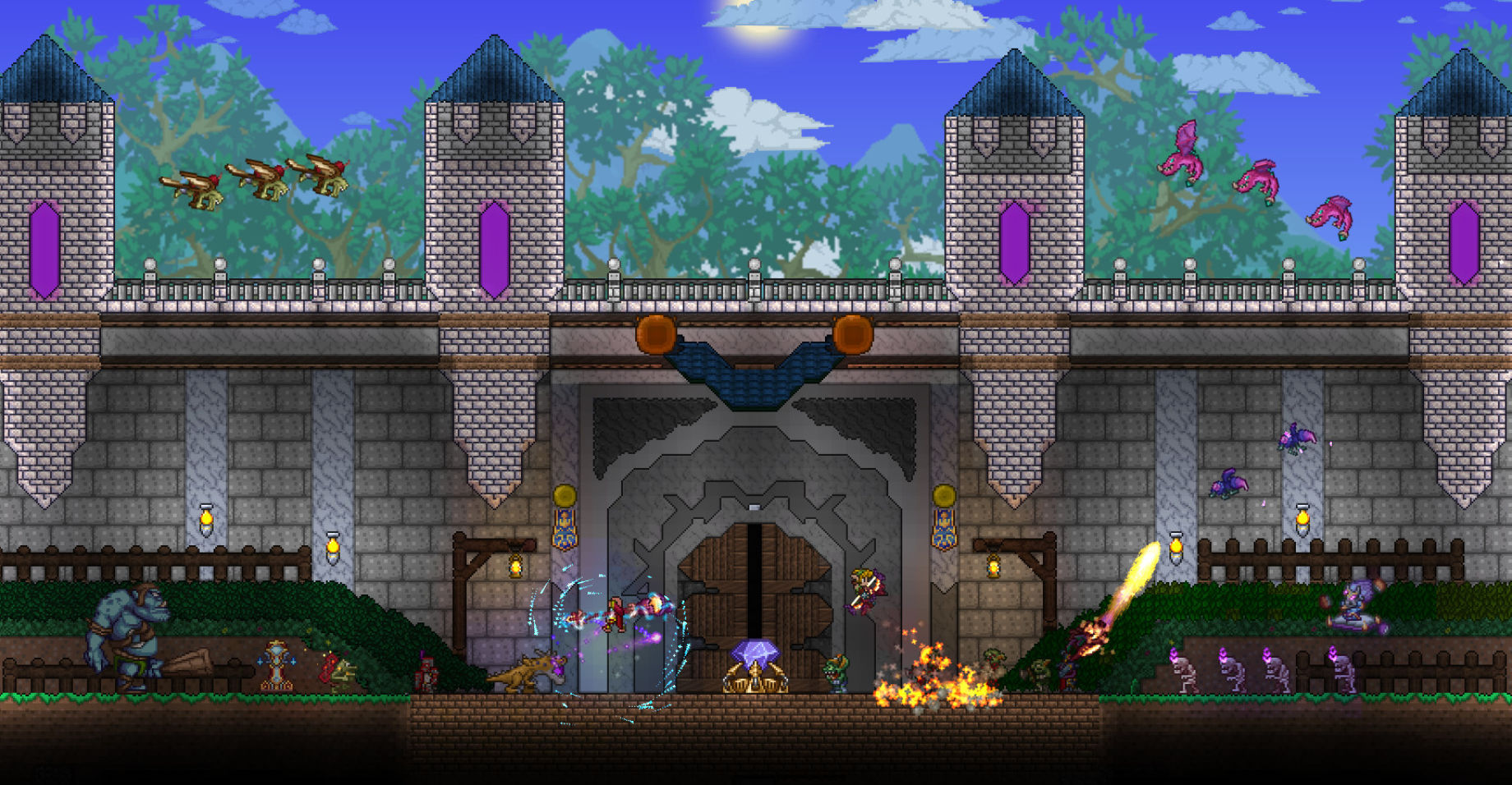 Terraria devs plan to tackle crossplay after next update
