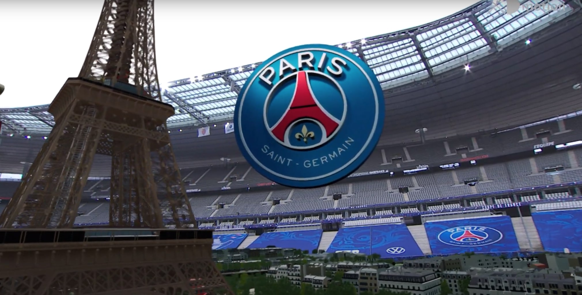 Pixotope® generates live AR graphics for PSG vs AS Monaco final