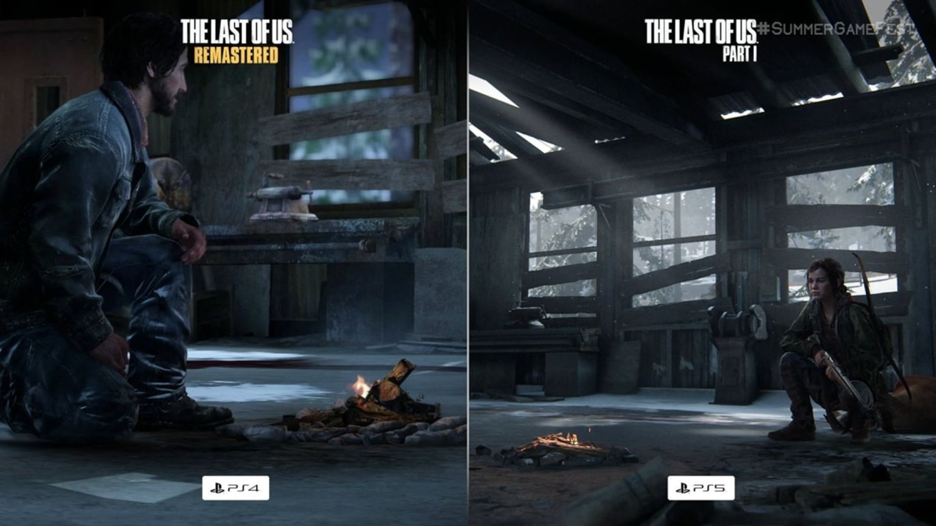 PS5 Remake comparison with the Remastered version. : r/thelastofus