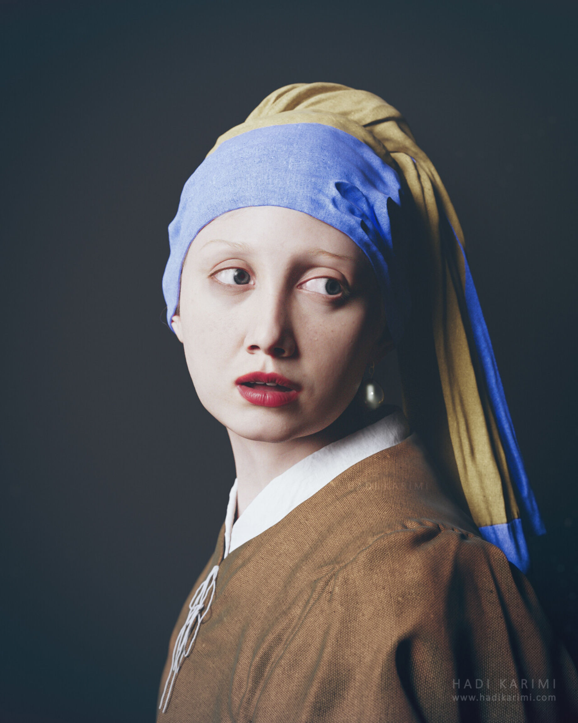 Painting the Girl with the Pearl Earring | Mairi Budreau Art, Naturally