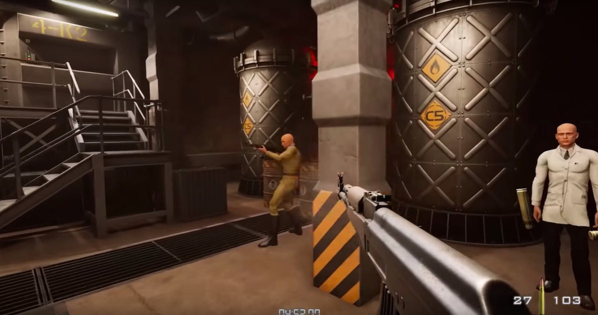 The Goldeneye 007 unreal engine 4 remake is looking f*@#en awesome!