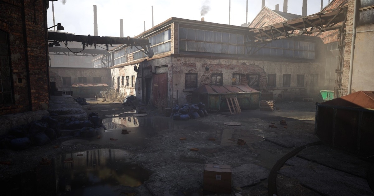 Abandoned Factory Buildings for UE4