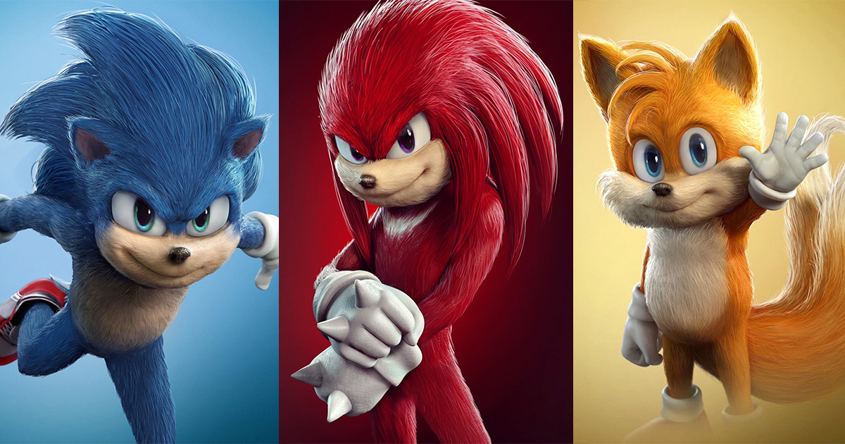 SONIC: O Filme  Diretor de arte de God of War desenha Tails e