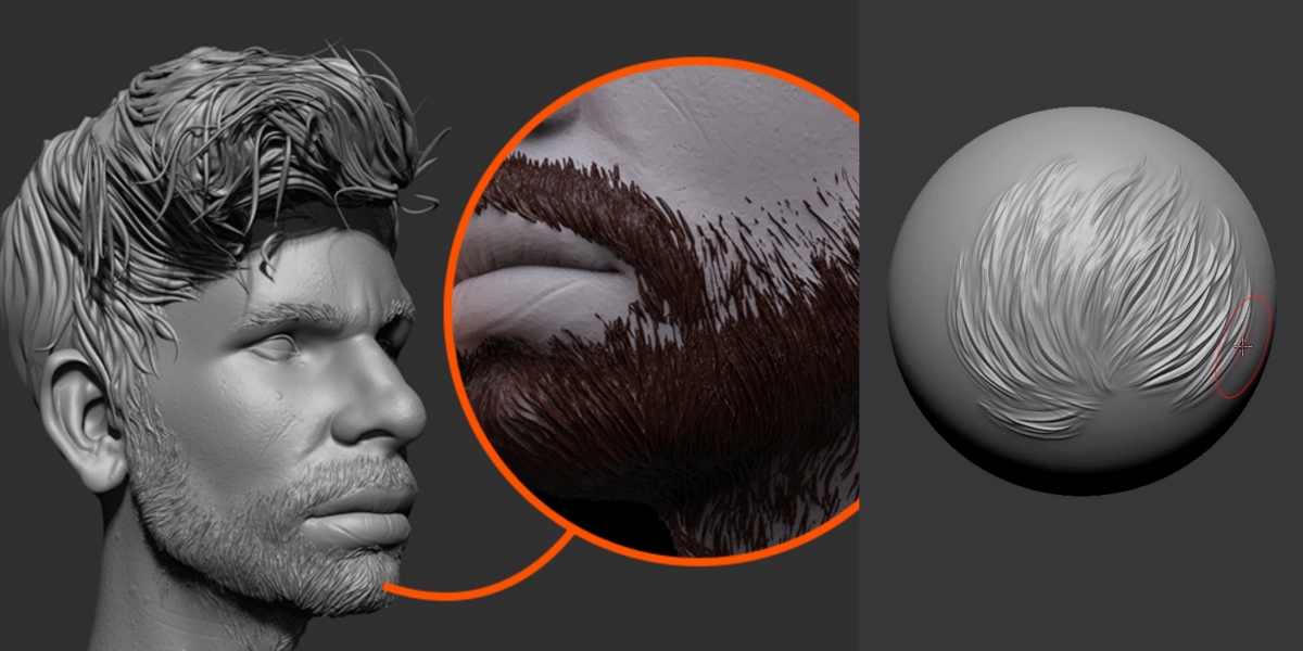 what is hair tool in zbrush