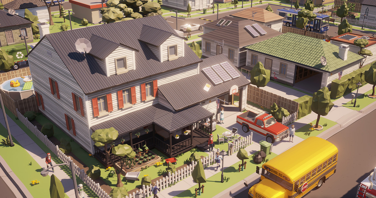 Low-Poly Town Pack for Unreal