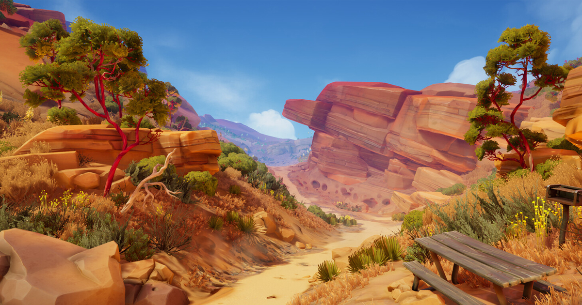 Creating a Stylized Chaparral Environment in UE4