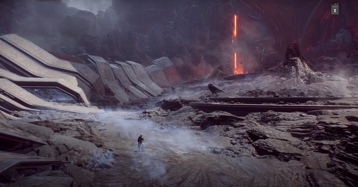 Worldbuilding for Anthem Cataclysm: Volcanic Region