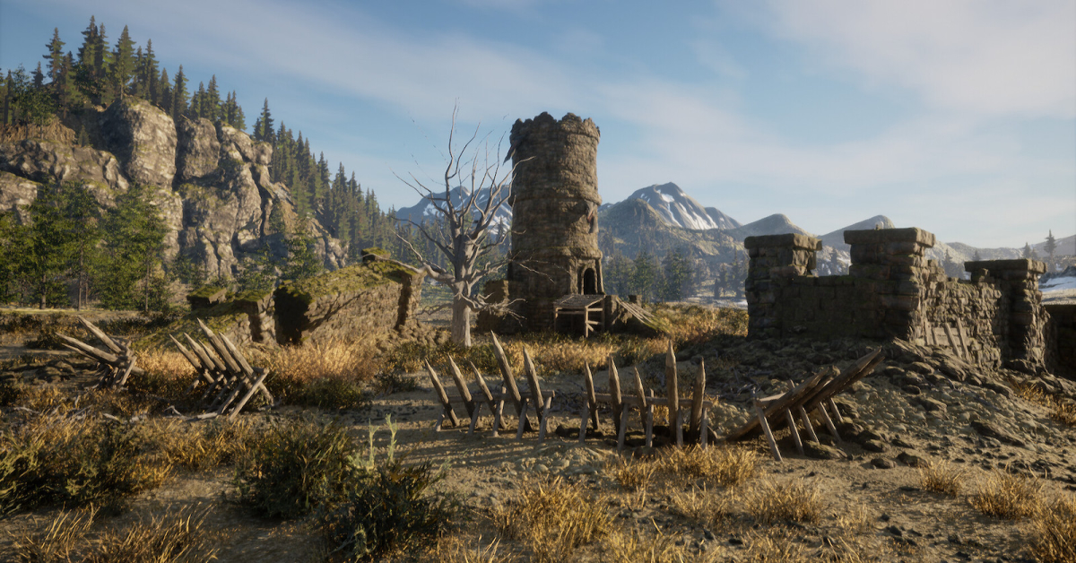 Skyrim's Western Watchtower Recreated in UE5