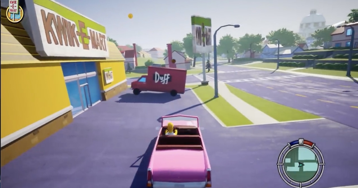 simpsons hit and run remake