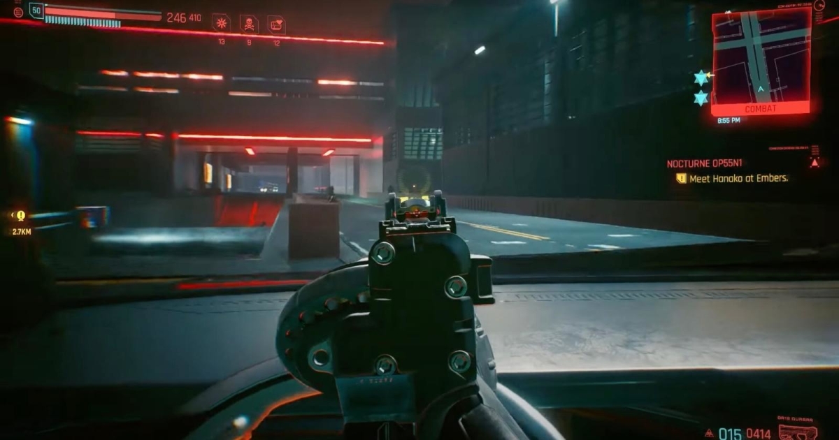 The Cyberpunk 2077 Mod that Adds Police Car Chases