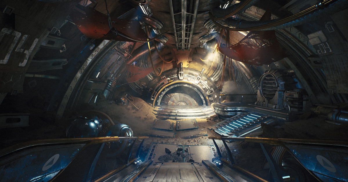 A Stunning Destiny-Inspired Scene Made in Blender & Unreal Engine 5