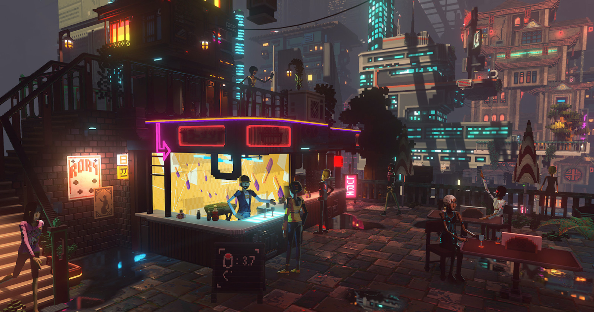 A Sneak Peek at Cyberpunk Sim NIVALIS