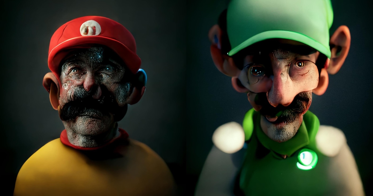 Mario and Luigi in real life : r/midjourney