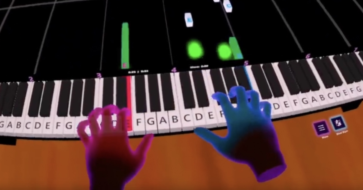 PianoVision A New VRPowered PianoLearning Experience