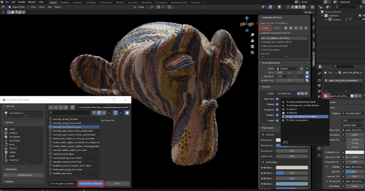 Substance 3D Add-On For Blender Released In Beta