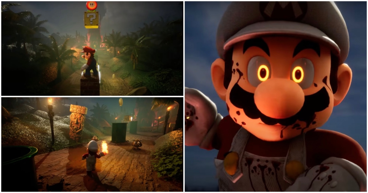 This unreal Mario game is giving me nightmares