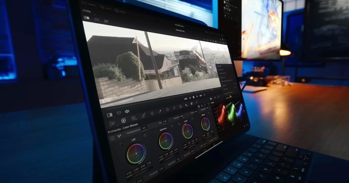 DaVinci Resolve and Octane X Are Coming to iPad Later This Year