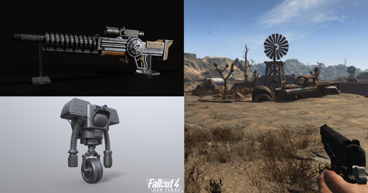 Fallout 4 New Vegas Fan Remake Creators Shared New Screenshots