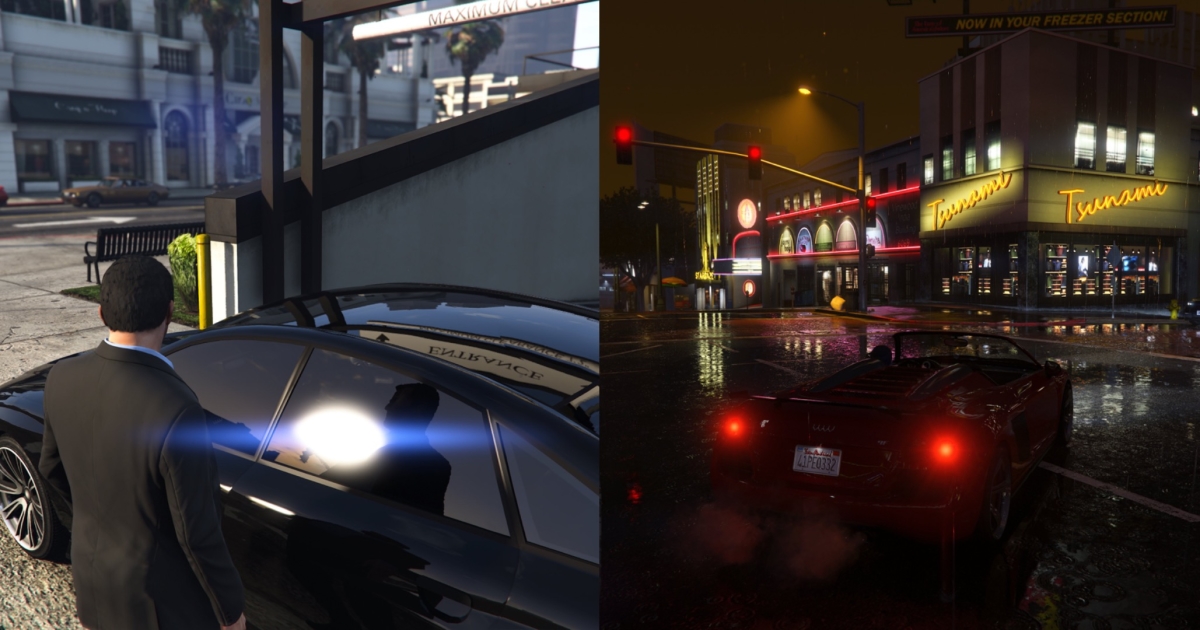 GTA 5 PS5 - Ray Tracing ON vs OFF Comparison 